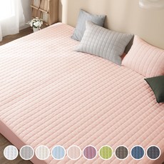 아이닉스 순면 누빔 패밀리침대 매트리스 커버