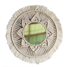 北歐室內星形花邊鏡子, 單色