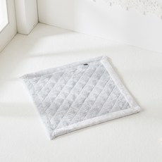 La Pomme Nuage 長毛超細纖維坐墊, 淺灰色