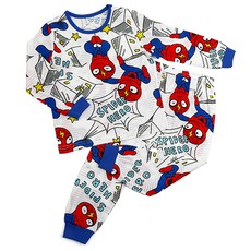 Maykids 童款英雄城市緹花9分袖家居套裝