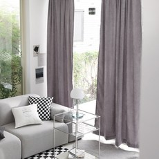 따뜻한 코듀로이 커튼