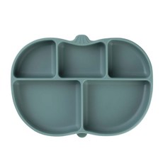 cucopama 孩童南瓜造型餐盤, 餐盤, 草本綠