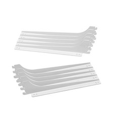 Chanel支撐架 300mm 左 5入+右 5入組, 白色的