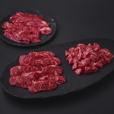 호주산 와규 특수부위 양지 본갈비살 업진살 (냉장), 1개, 1.2kg