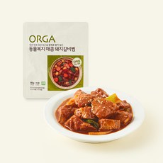 올가 동물복지 인증 매콤 돼지갈비찜, 450g, 1개