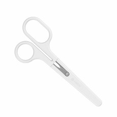 KaCO 雷莫辦公不銹鋼剪刀, 1個, 白色