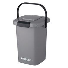 太棒了 廚餘桶 15公升, 1個, 灰色