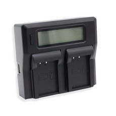 CUBEMOA Canon LP-E17 相容雙槽快速充電器, CU-C163, 1個