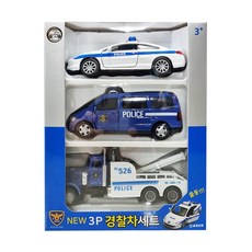 01 I Friends NEW警車 3種組, 混合顏色