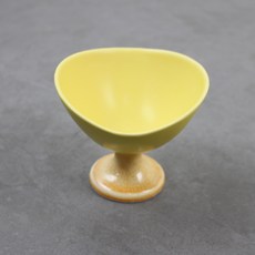 Dalsogum 陶瓷三角甜點碗, 1個, 檸檬色