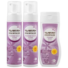 GYNO-BETACARE 女性洗滌 蠟菊溫和泡沫 200ml x 2p + 凝膠 250ml x 2p, 1套