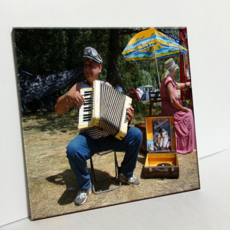 HTP 磁磚 街頭手風琴演奏者 C2703