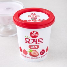 서울우유 요거트 딸기, 380g, 1개입, 1개