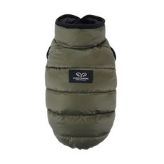 퍼피엔젤 강아지 AIR2 패딩 조끼 Regular PA-OW540, 808 Green, 1개