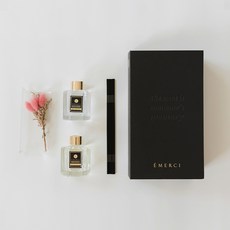 에멜시 재즈 드 퍼퓸 디퓨저 120ml + 50ml 선물세트, 에바다