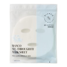 比安科 可分解面膜紙, 1入, 透明