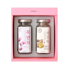 cconlab 綜合茶品禮盒組 木蘭花茶+薑茶, 木蘭茶+薑茶, 1盒