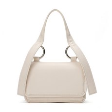 스퀘어 링 스트랩 숄더백