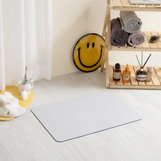 Diane House 可水洗珪藻土腳踏墊, 灰色