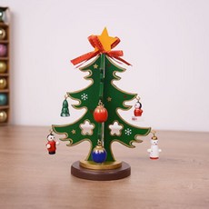 Sonio 桌上型聖誕樹 室內裝飾, 01 綠色, 1個