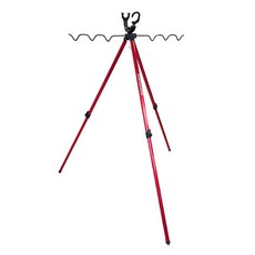 CHALLION 多功能釣竿架 2段 2WAY CMST-02, 紅色