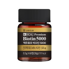 LAB ON LAB 啤酒酵母素 5000, 60片, 1個