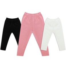 兒童款Boa絨緊身褲 3件組