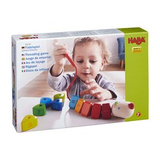 HABA 龍形數字穿線玩具 HB302161, 混合顏色, 1個