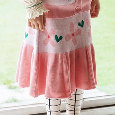 MyLittleStar 女童愛心花朵裙