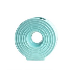 環保圓形花瓶, 藍色