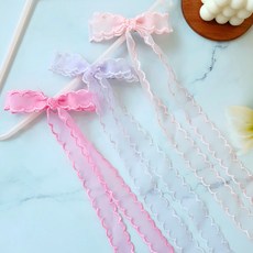 우주아이 긴리본 집게핀 3종 세트