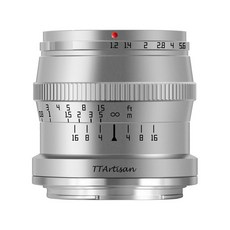 티티아티산 니콘 Z 마운트 APS-C 렌즈 50mm F1.2 실버