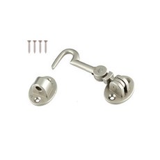 Cholmuldaejang 鋅製彎曲搭扣鎖 銀色, 1個