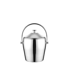藍色摩登銀色把手冰桶 2.0L ET21-01754, 1個