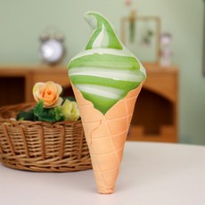 UNHEV 冰淇淋造型抱枕, G 綠茶