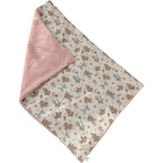 스마일깨비 반려동물 산뜻한 프린트 이불 겸 매트, 2, 1개