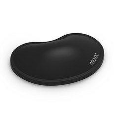 morac Moku 柔軟滑鼠護腕墊, 黑色, 1個