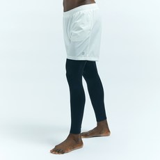 LAZYBEE 男款輕量貼身假兩件內搭褲