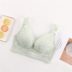 壓花蕾絲哺乳內衣