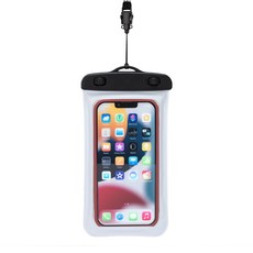 Bonabi 手機防水袋, 白色, 1個
