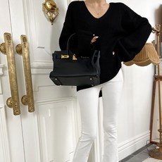 NANING9 女款 Julia V領針織衫