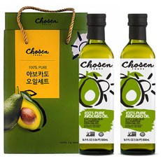 Chosen FOODS 酪梨油禮盒 2號 500ml 2入, 1套