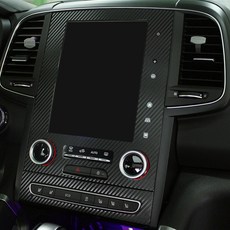 bym 車用 SM6 碳纖維防刮貼紙 中控臺 22cm 3D, 單一顏色, 1個