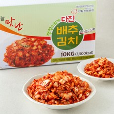 인우 늘맛난 슬라이스 배추김치, 10kg, 1개