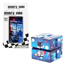 agaplus 2x4格 宇宙感性 無限解壓方塊 2入組, 隨機出貨, 1個