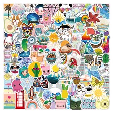 잇홈 귀염뽀짝 꾸미기 스티커 100종 세트, 1세트, K타입