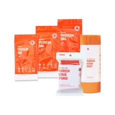 新鮮網狀洗滌器 2p + 一次性洗滌器 60p + 保鮮袋 S 15.5 x 38.5 cm 2L 5p + M 18 x 43 cm 4L 5p + L 23 x 52.5 cm 6L 5p 套裝, 1套