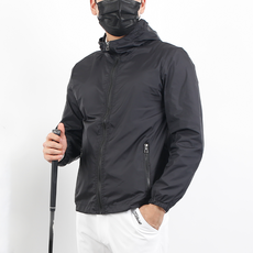 CONFIAR 基本款防風連帽梭織夾克