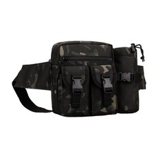 Naya Style多功能防水路亞釣魚包 QN-24-9, 軍黑色