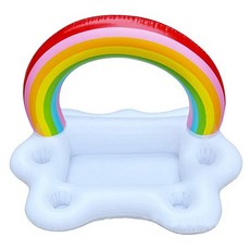 彩虹狗狗游泳圈, 混合顏色